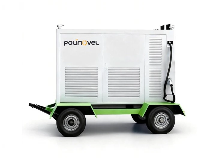 431kWh 320KW mobilioji BESS energijos kaupimo sistema